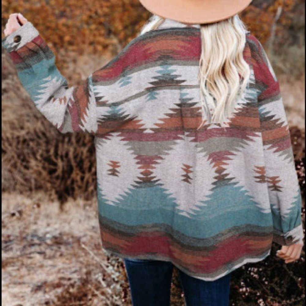 Aztec Shacket  
